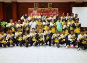 Pelepasan Kontingen Kabupaten Parimo Mengikuti POPDA ke XXIII Tingkat Provinsi Sulteng