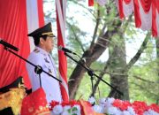 Pemkab Parigi Moutong Gelar Upacara HUT ke-80 RI, Dirangkaikan dengan Tabur Bunga dan Pemberian Remisi di Lapas Kelas III Olaya
