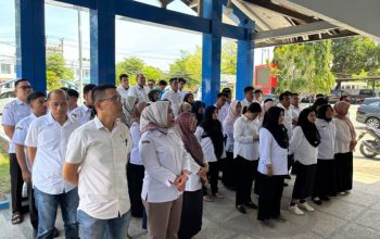 Diskominfosantik Sulteng Terima Kunjungan Tim Pembinaan Disiplin ASN BKD