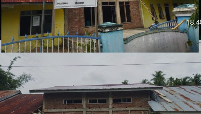 Pemdes Tayadun Bangun Gedung BPU Secara Swakelola, Anggaran Lebih Dari Rp199 Juta   