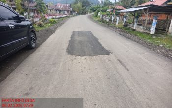 Lapor Pak Kejati….!!! Dugaan Kecurangan Proyek Jalan Ruas Bunobogu-Inalatan Tahun Anggaran 2025, Kerusakan Muncul Sebelum Sebulan  