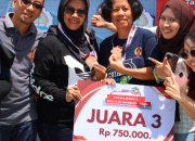 Atlet Ganda Putri Parimo Raih Juara III Pickleball Unsulbar 2026