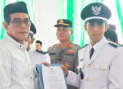Tiga Kades Resmi Dilantik