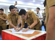 Bupati H. Erwin Burase Ikuti Rakor Tata Kelola Pertambangan Ramah Lingkungan Bersama Gubernur, Wali Kota dan Bupati Se – Sulteng