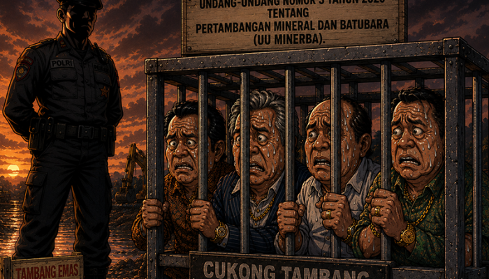 Tambang Ilegal: Cukong Luar Daerah Terancam 5 Tahun Penjara dan Denda Rp100 Miliar