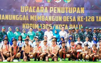 TMMD Rampung, Bupati Parimo Tinjau Jalan