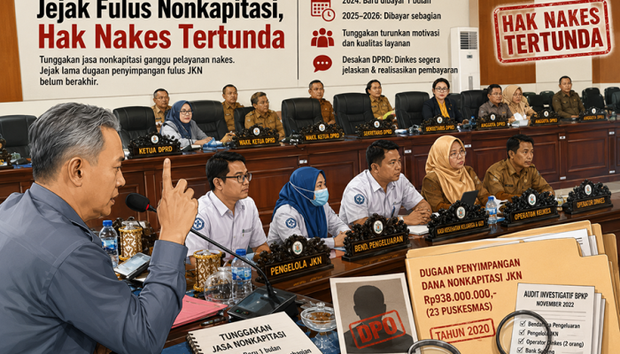 Jejak Fulus Nonkapitasi, Hak Nakes Tertunda Lagi