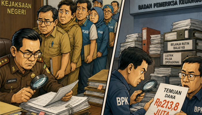 Jaksa Hentikan Periksa, Rp213 Juta Muncul di BPK