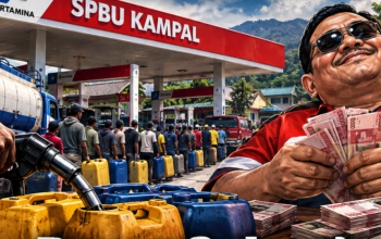 Bocor Solar dari SPBU Kampal Lebih 60 Persen