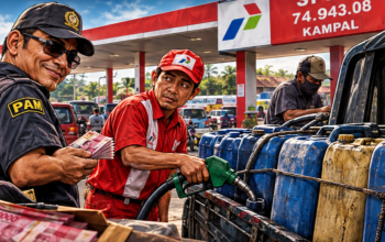 Uang Kasihan Dari “Bocor” Solar SPBU Kampal