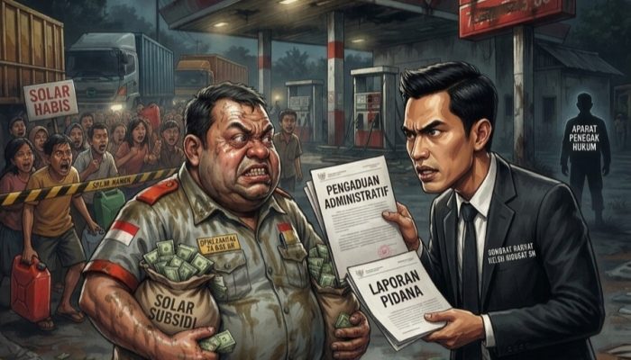 Soal Solar Subsidi, SPBU Kampal Resmi Dilaporkan
