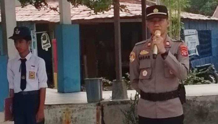 Kapolsek Ampibabo Ajak Pelajar Jauhi Narkoba dan Perundungan